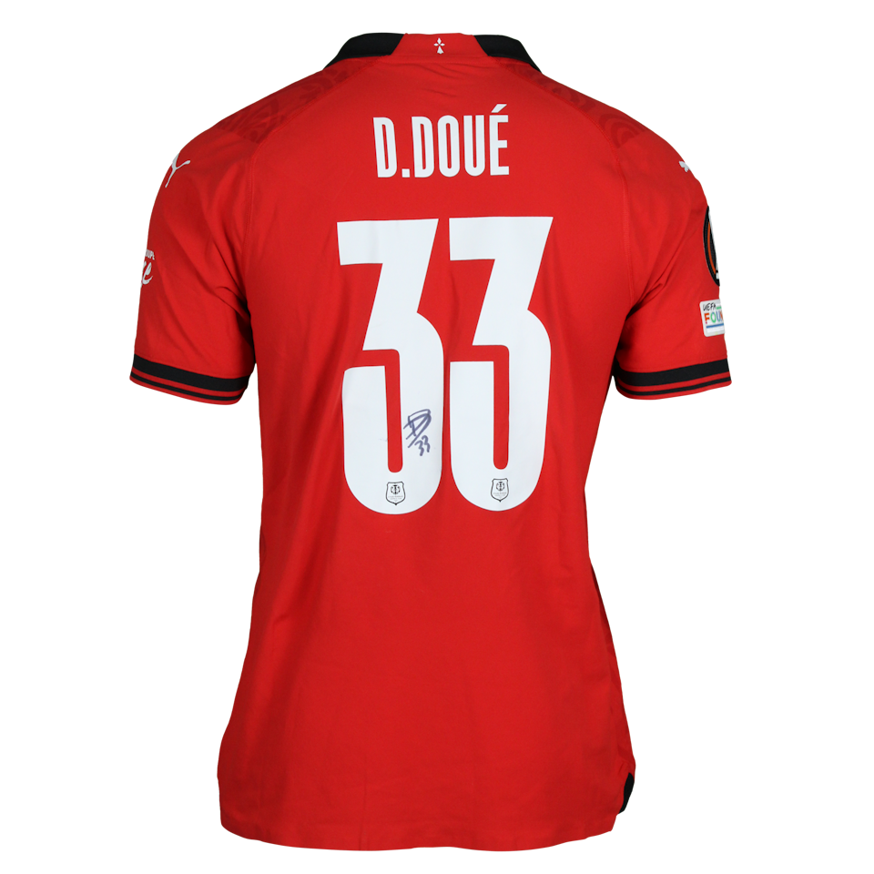 Désiré Doué Stade Rennais F.C. shirt