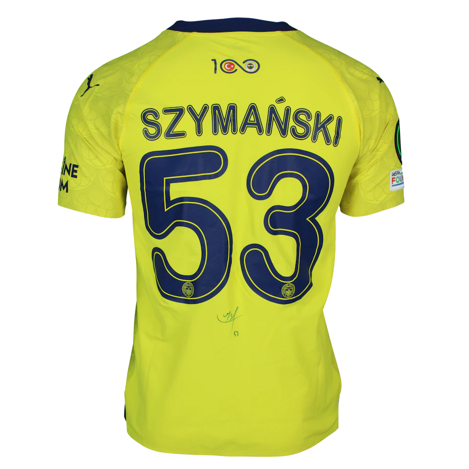 来自Fenerbahçe的Sebastian Szymański球衣