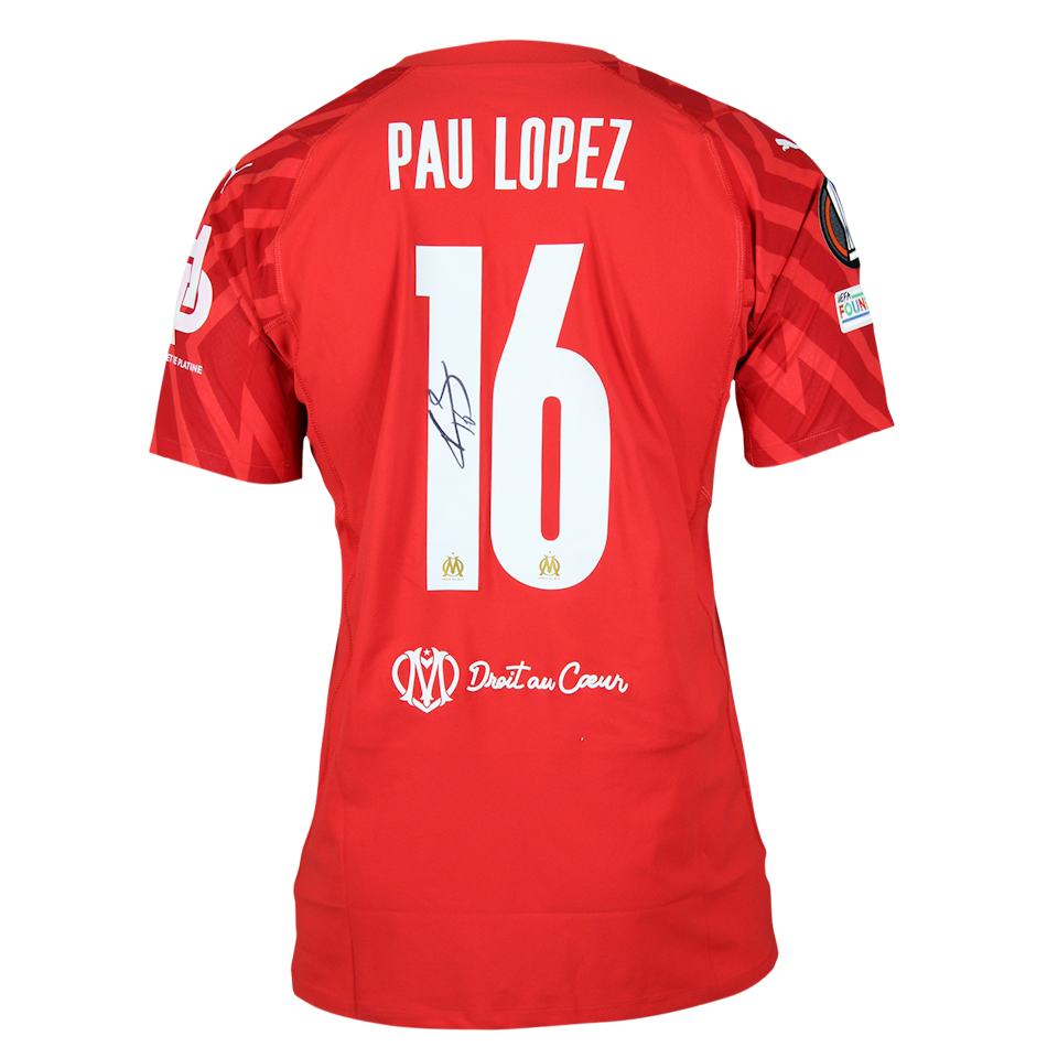 Olympique de Marseille-Trikot von Pau López