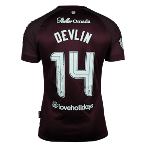 Cameron Devlin Heart of Midlothian shirt