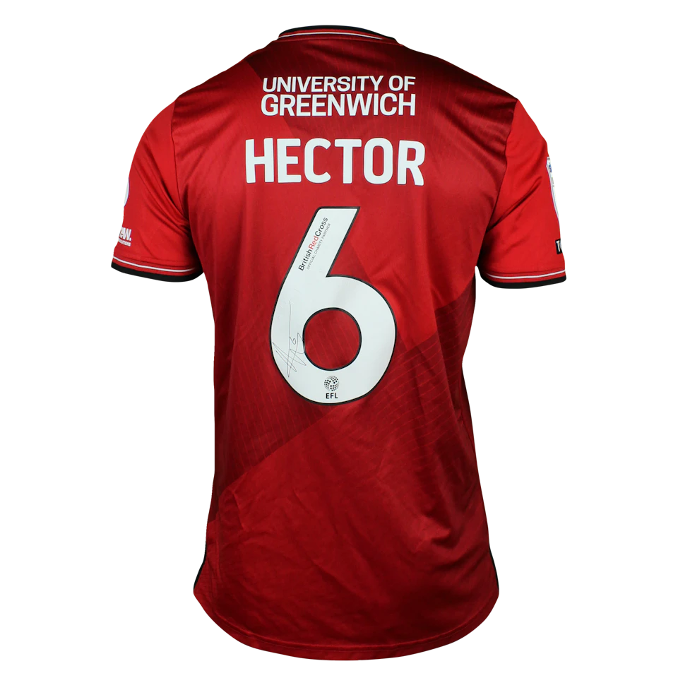 Michael Hector Charlton Athletic shirt