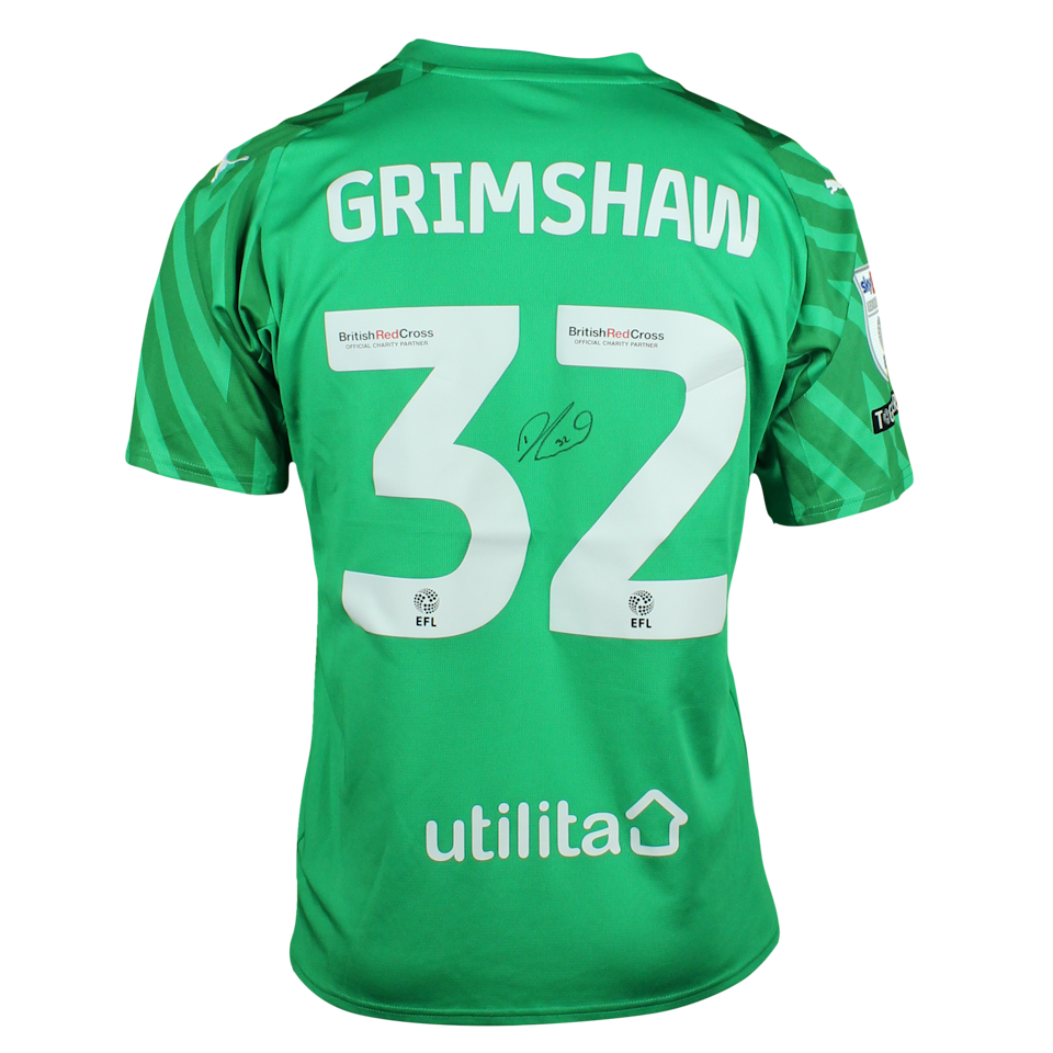 Daniel Grimshaw Blackpool shirt