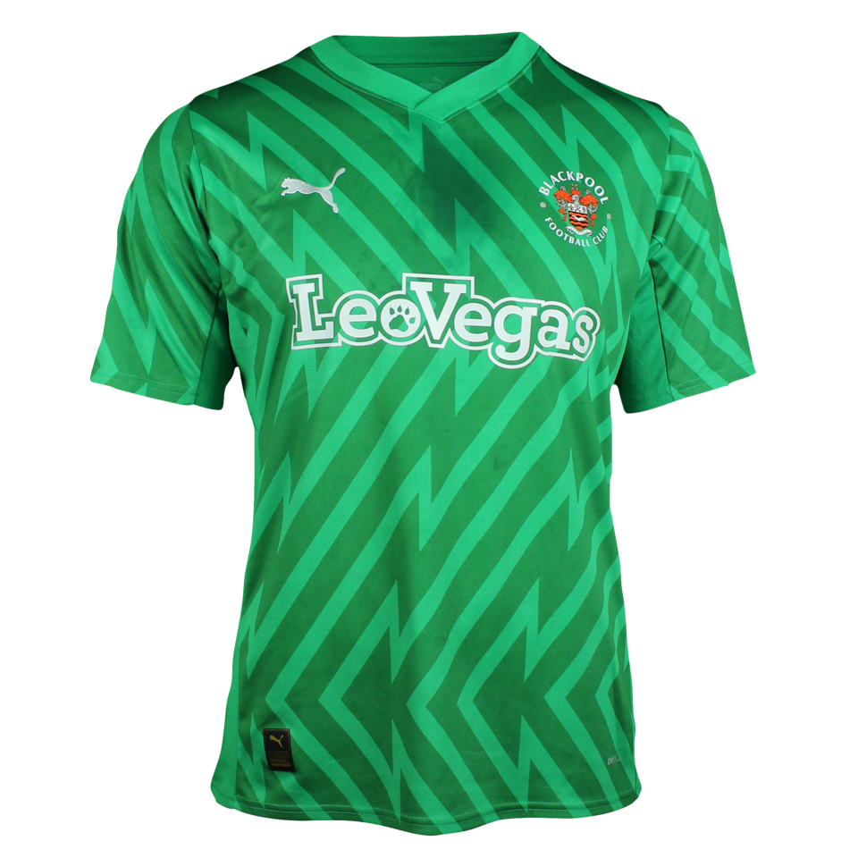 Daniel Grimshaw Blackpool shirt