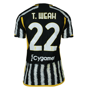 Timothy Weah Juventus FC shirt