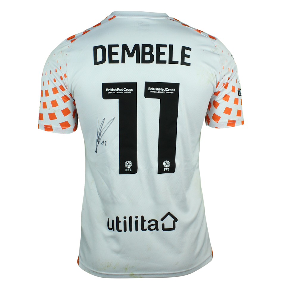 Karamoko Kader Dembélé Blackpool camisa.