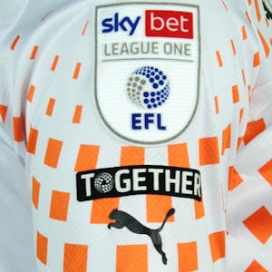 Albie Morgan Blackpool shirt