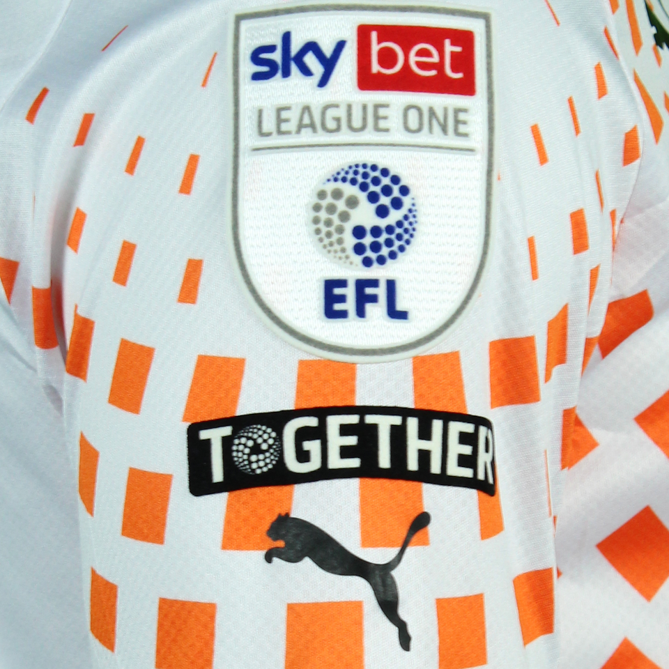 Albie Morgan Blackpool shirt