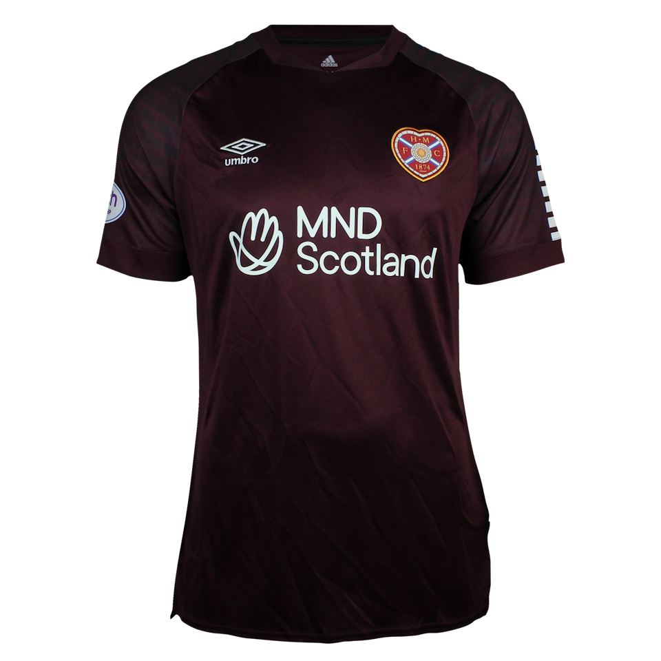 Peter Haring Heart of Midlothian shirt