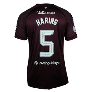 Peter Haring Heart of Midlothian shirt