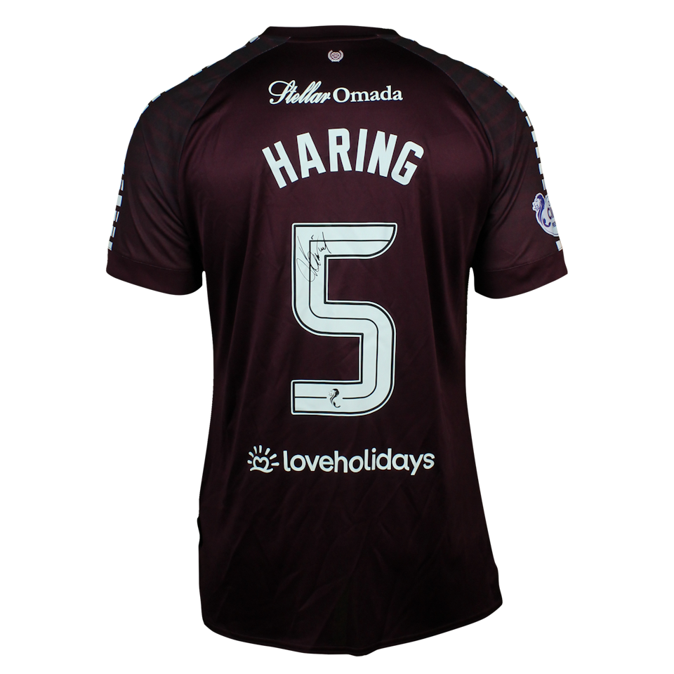 Peter Haring Heart of Midlothian shirt