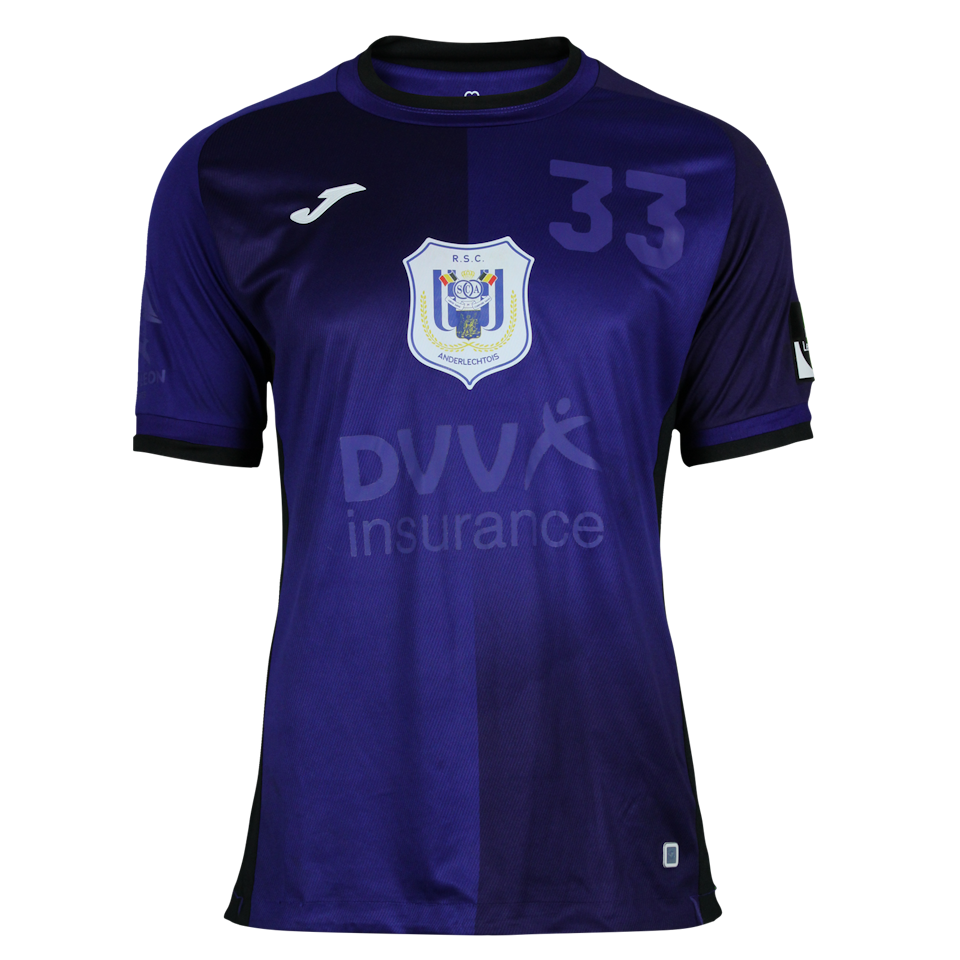 Kasper Schmeichel RSC Anderlecht shirt