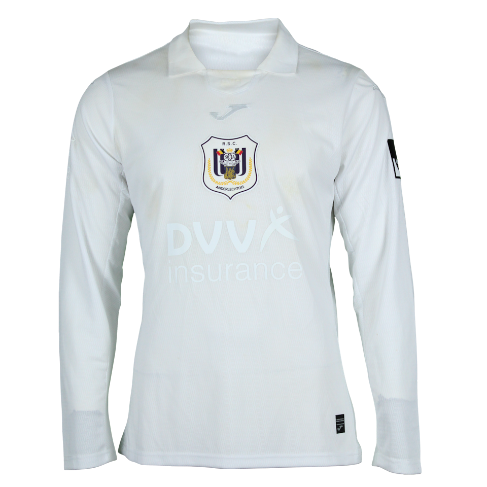 Zeno Debast RSC Anderlecht shirt