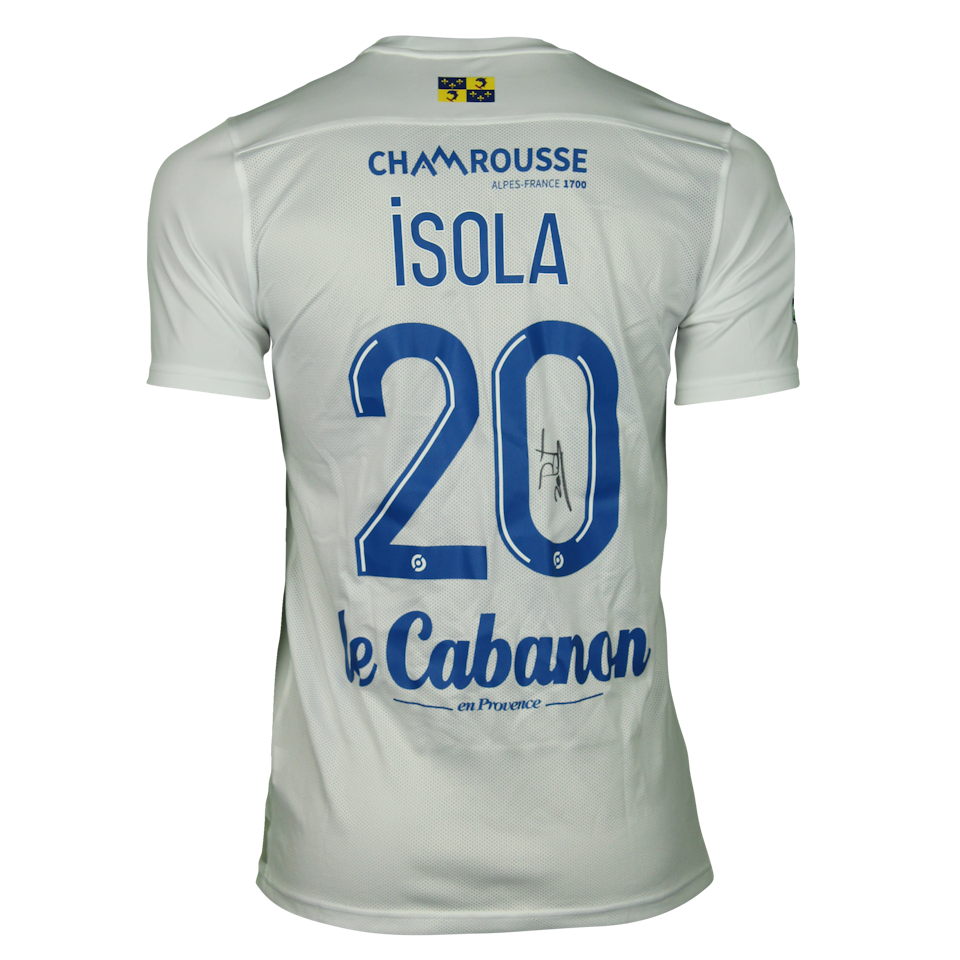 Maillot de Baptiste Isola (Grenoble Foot 38)