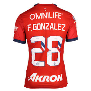 Fernando Rubén González Pineda Chivas Guadalajara shirt