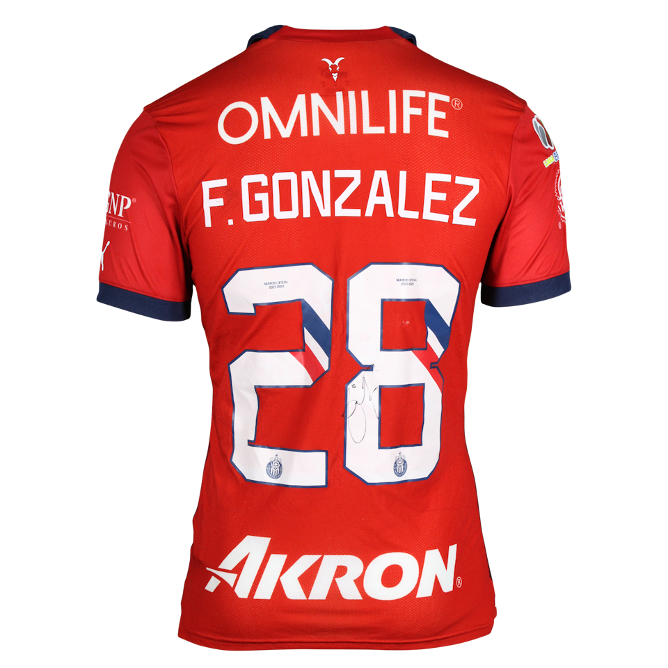 Fernando Rubén González Pineda Chivas Guadalajara shirt