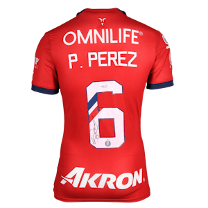 Chivas Guadalajara 팀의 Pavel Uriel Perez Hernandez 셔츠