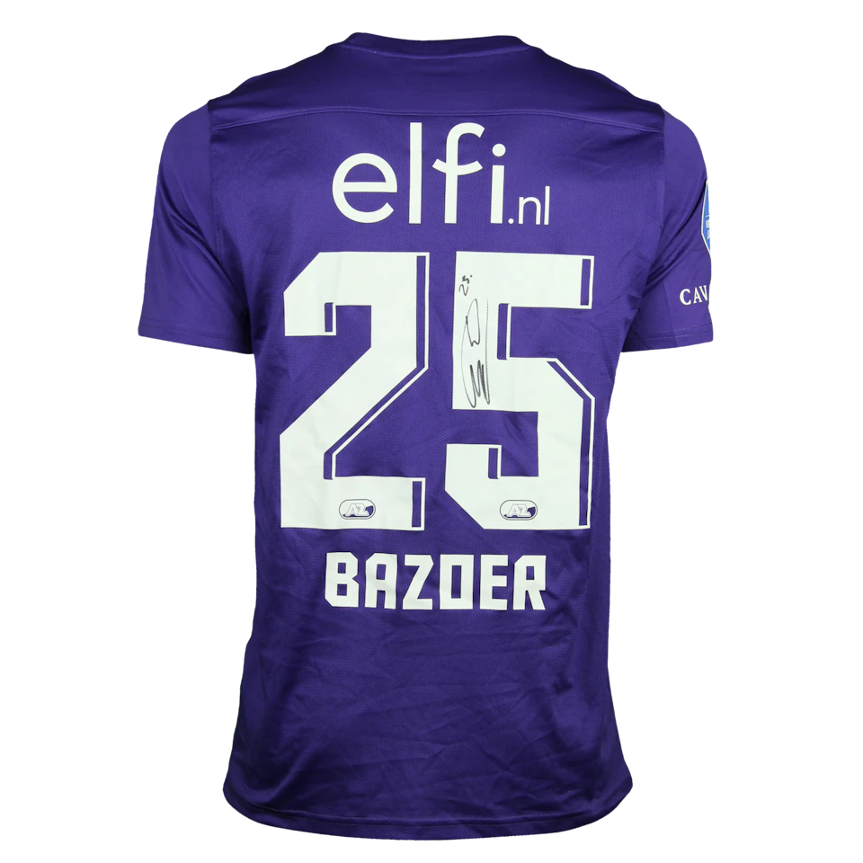 来自AZ Alkmaar的Riechedly Bazoer球衣