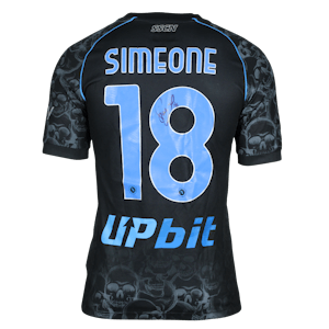 Napoli 팀의 Giovanni Simeone 셔츠