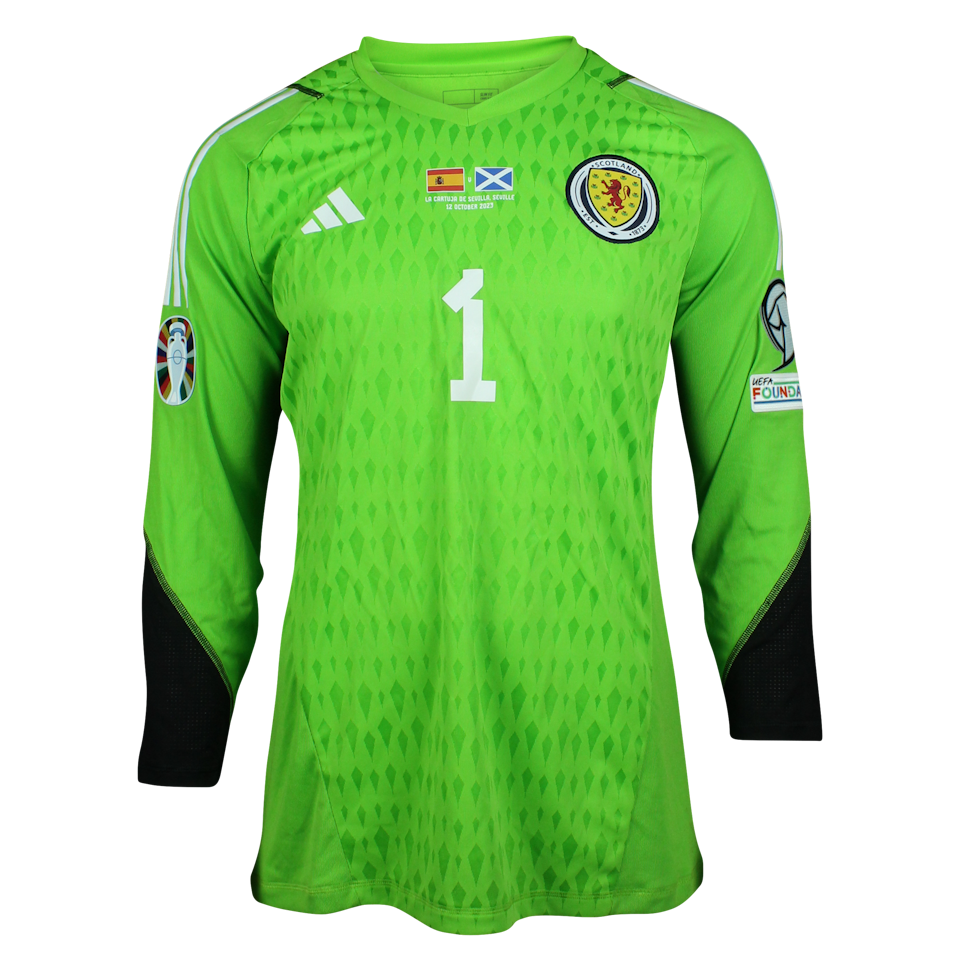 Maillot de Angus Gunn (Scotland)