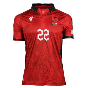 Arbnor Muja Albania camisa.