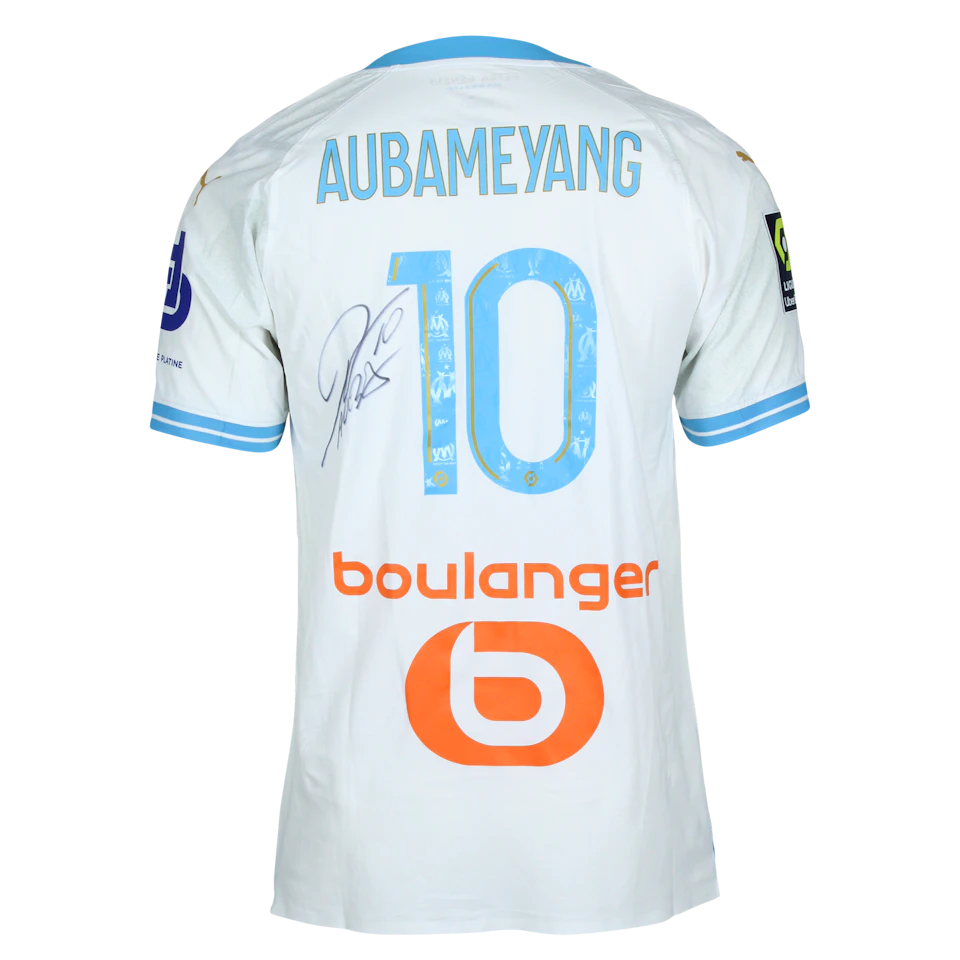 Pierre-Emerick Aubameyang Olympique de Marseille shirt