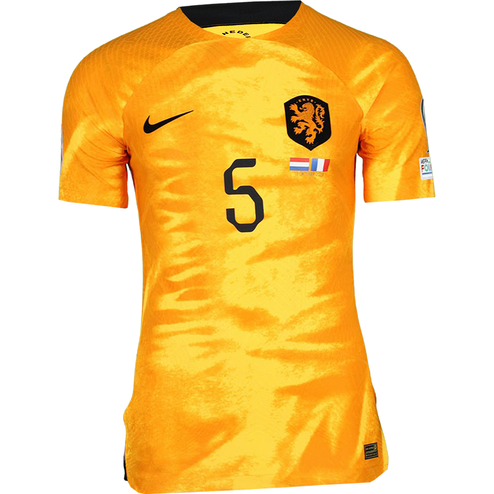 Nathan Aké Netherlands shirt