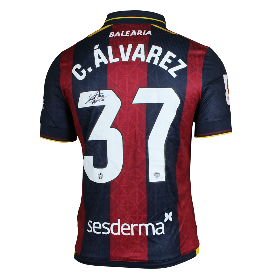 Carlos Álvarez Rivera Levante UD shirt