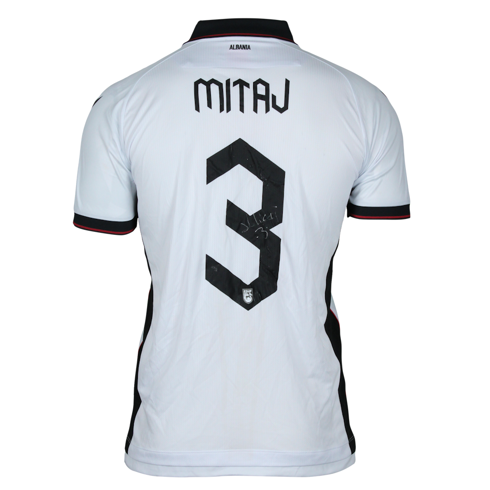Mario Mitaj Albania shirt