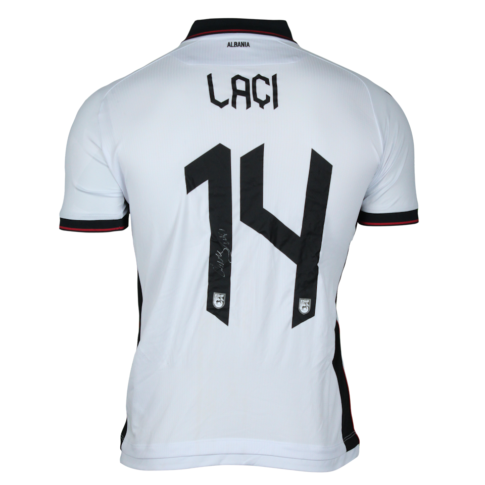 Qazim Laci Albania jersey