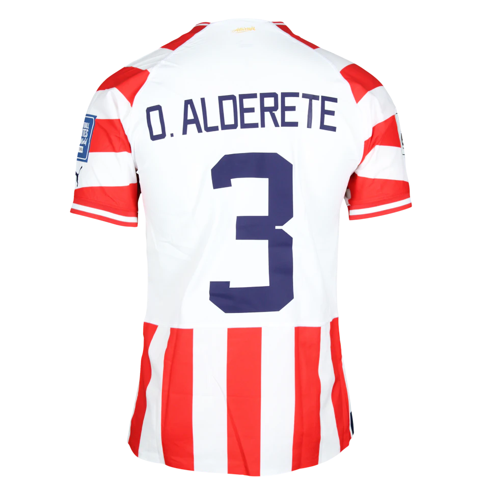 Omar Alderete Paraguay shirt