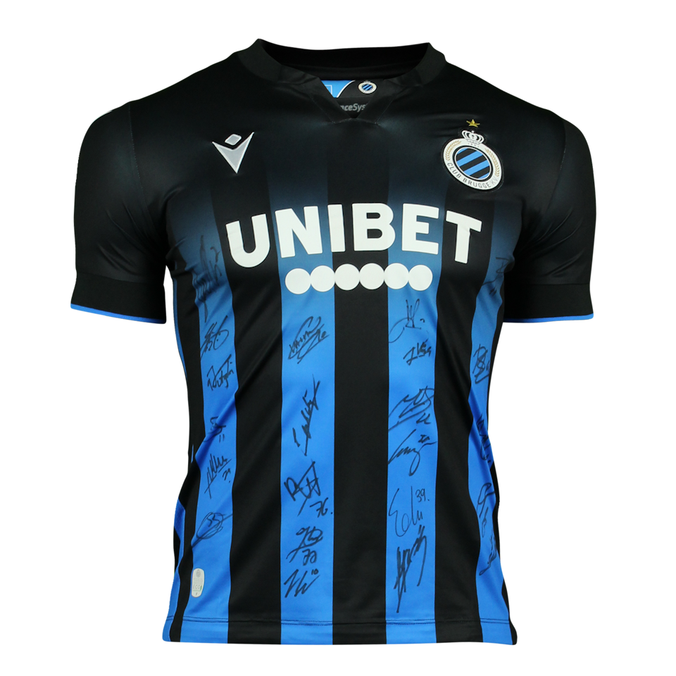 Squad Signed Shirt - 2 | Club Brugge