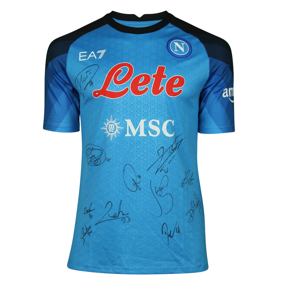 Squad Signed Shirt - 2 | Napoli