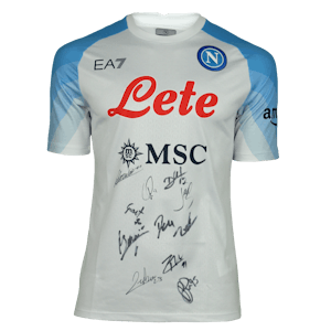 Squad Signed Shirt - 3 | Napoli