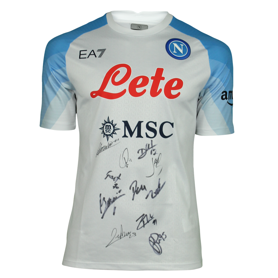 Squad Signed Shirt - 3 | Napoli