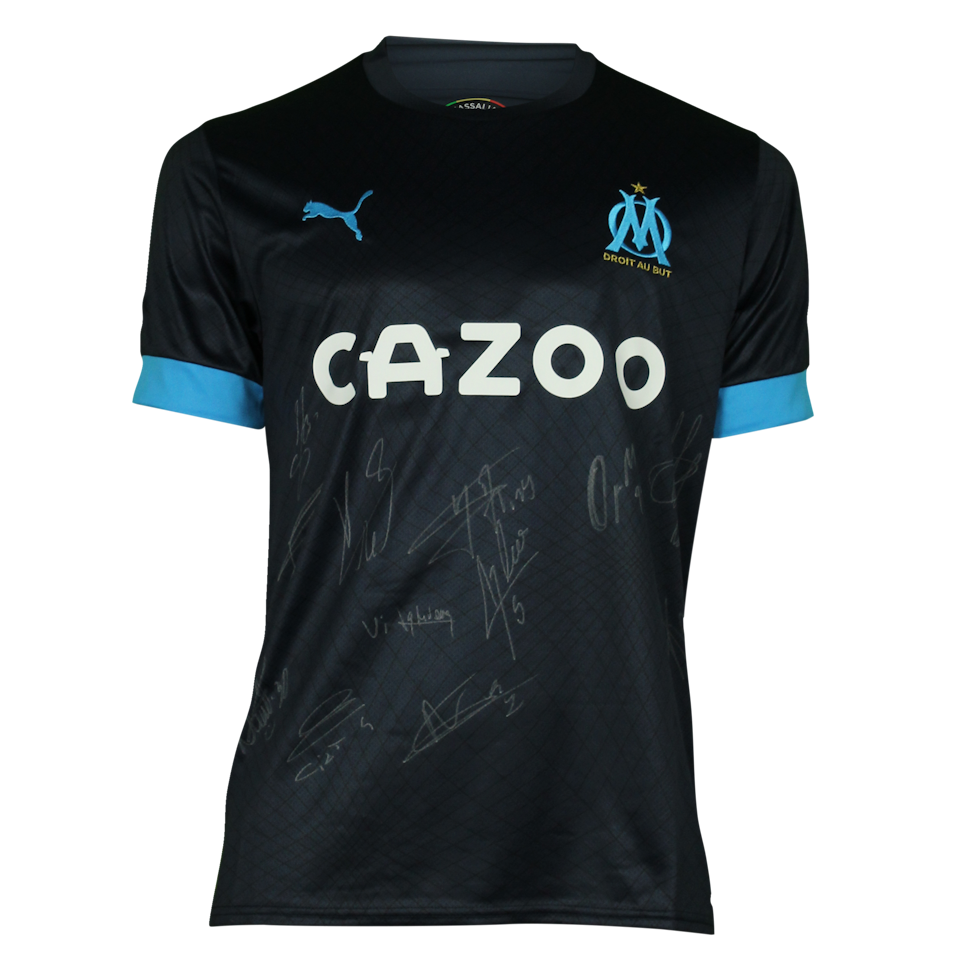Squad Signed Shirt | Olympique Marseille