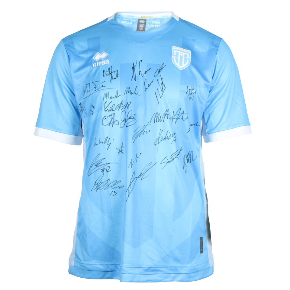 Squad Signed Shirt vs. Slovenia