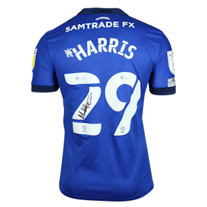 Mark Harris Squad Signed Shirt | Cardiff City
