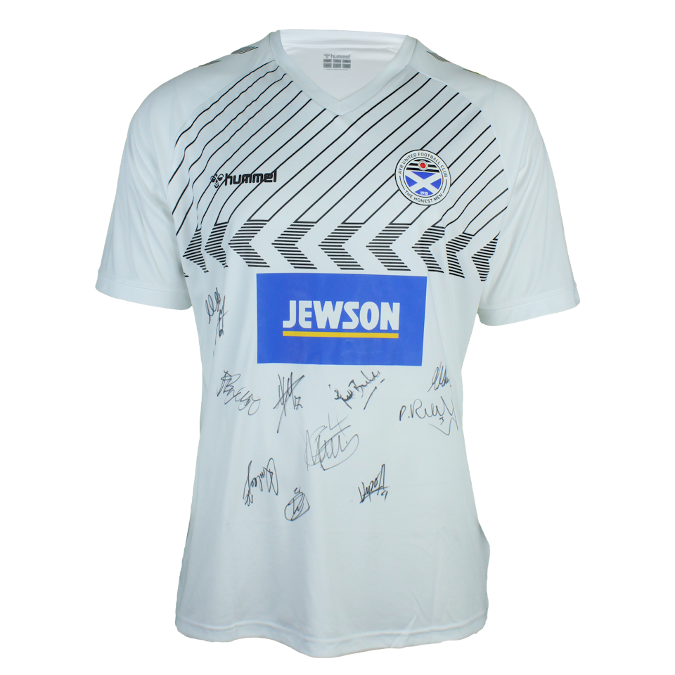 Squad Signed Shirt | Ayr United