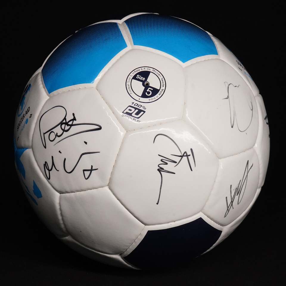 Squad Signed Ball 2018 | Soccer Aid