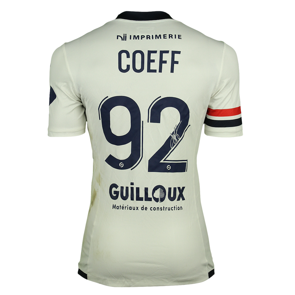 Alexandre Coeff Stade Malherbe Caen jersey