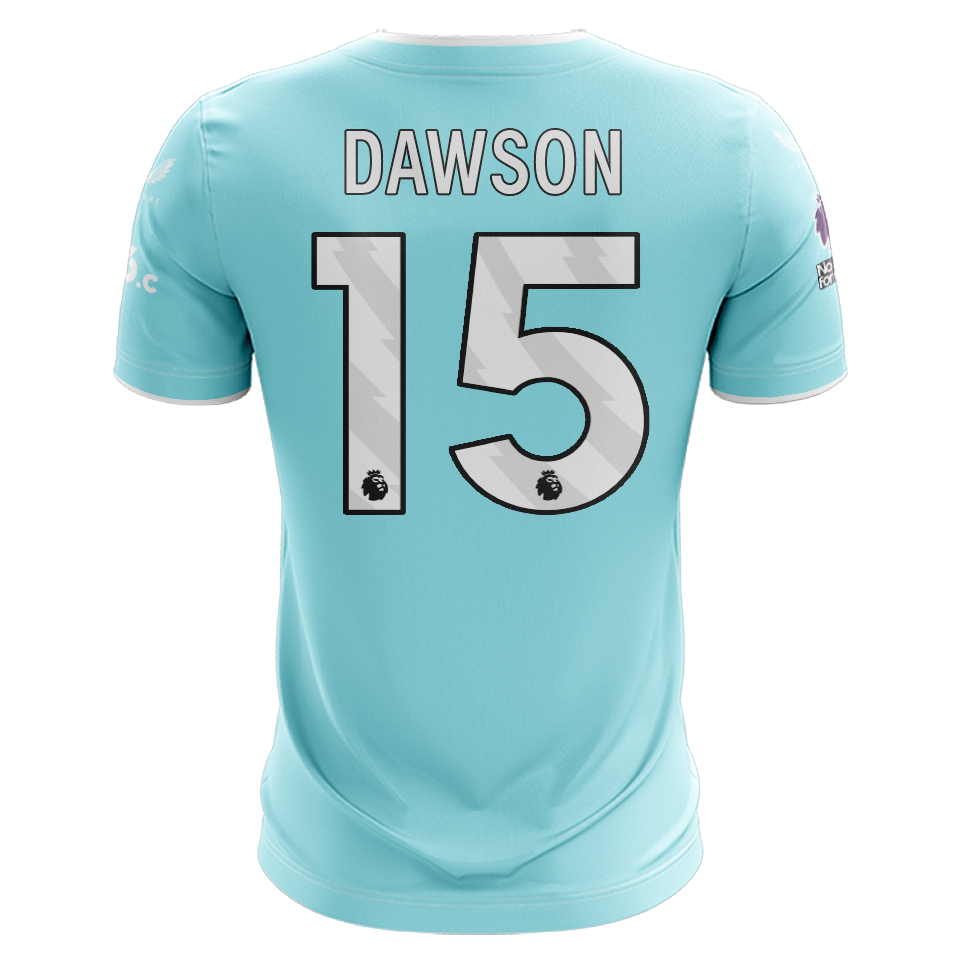 Wolverhampton Wanderers 팀의 Craig Dawson 셔츠