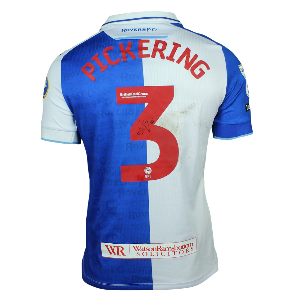 Harry Pickering Blackburn Rovers shirt