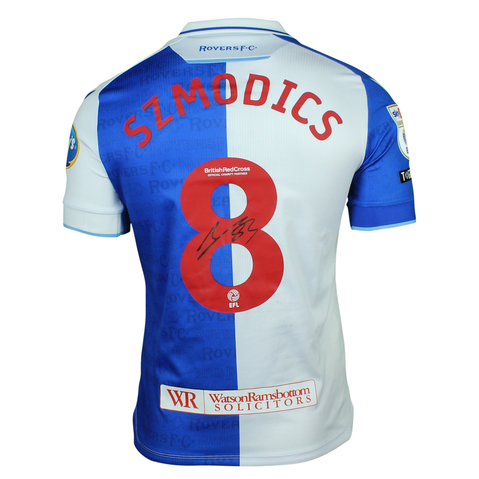 Samuel Szmodics Blackburn Rovers shirt