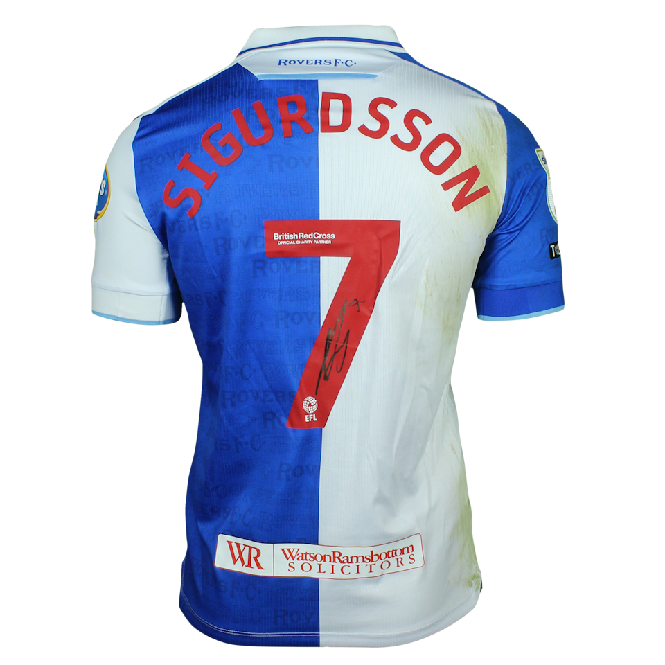 Maillot de Arnór Sigurdsson (Blackburn Rovers)
