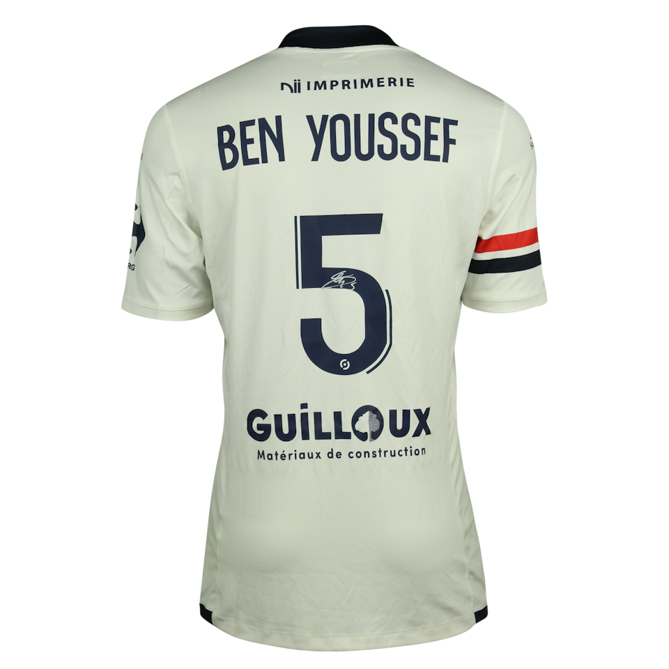 Maillot de Syam Ben Youssef (Stade Malherbe Caen)