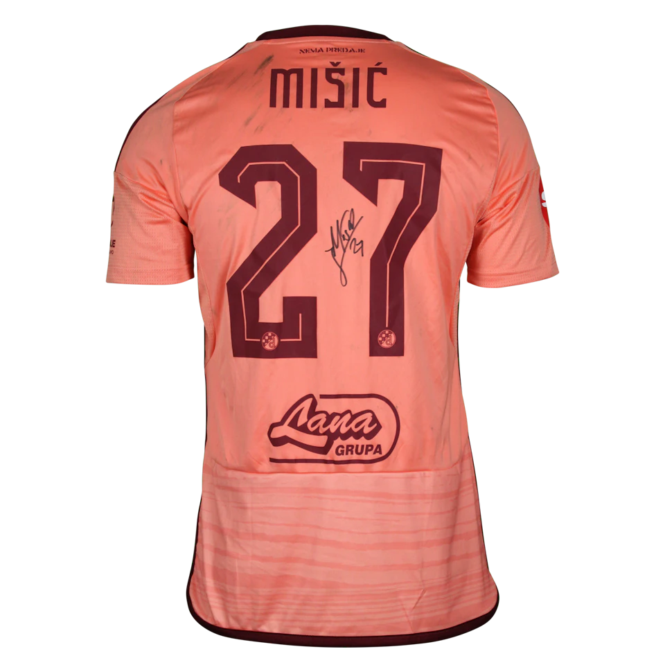 来自Dinamo Zagreb的Josip Mišić球衣