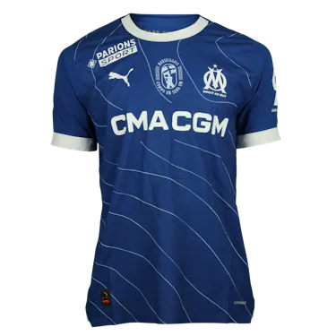 来自Olympique de Marseille的Pierre-Emerick Aubameyang球衣