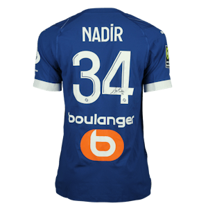 Shirt van Bilal Nadir Olympique de Marseille