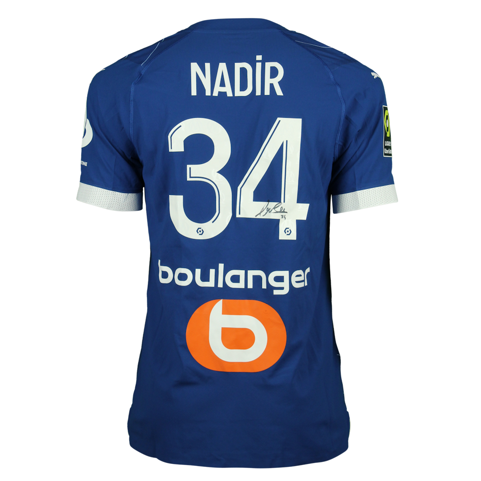 Shirt van Bilal Nadir Olympique de Marseille