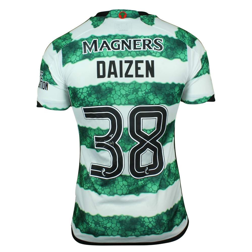 Daizen Maeda 前田大然 | Heart of Midlothian - Celtic | MatchWornShirt